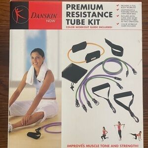 NIB Danskin Now Premium Resistance Tube Kit
